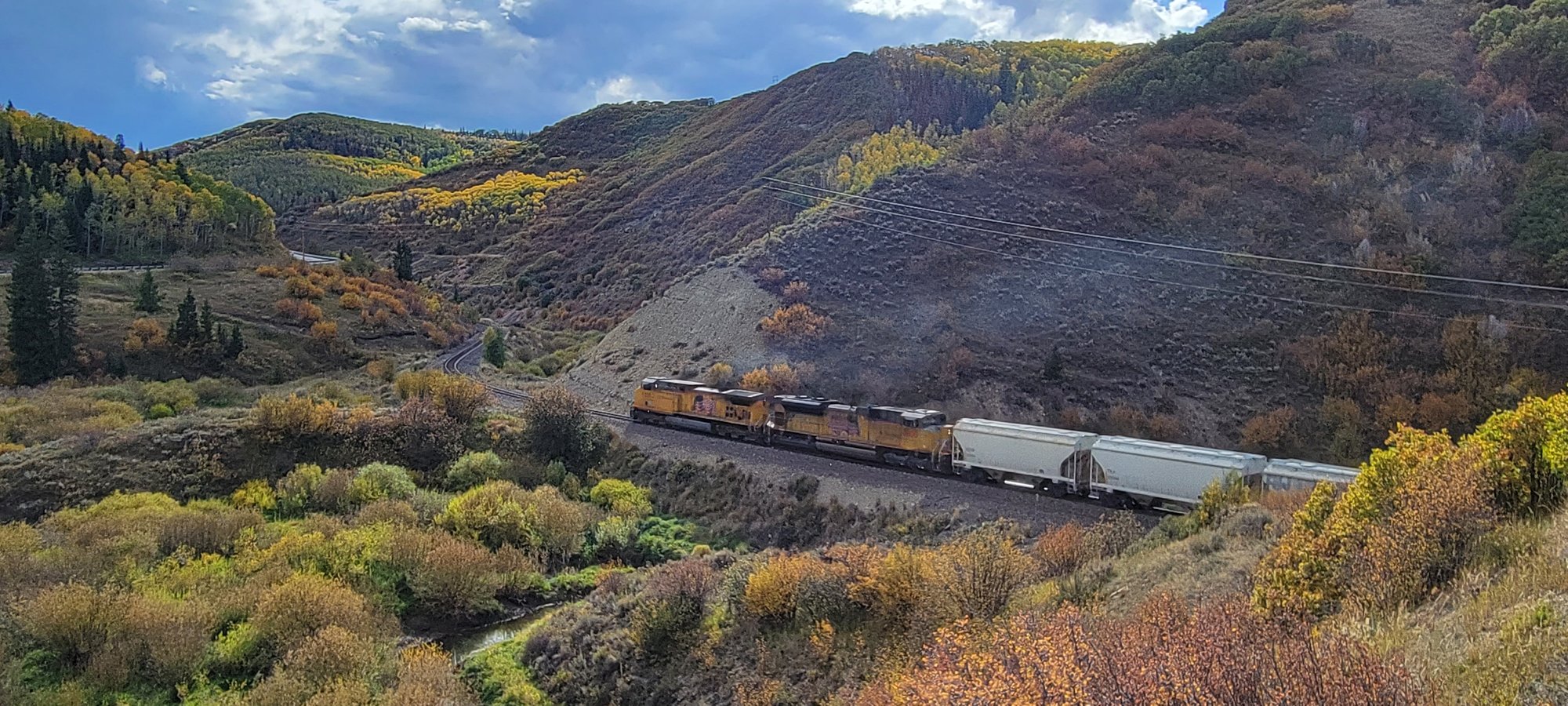Train near Steamboat Springs, CO | Transportation & Infrastructure in the Yampa Valley | RCEDP